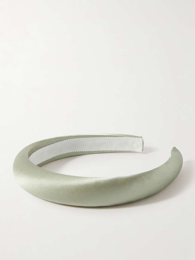 Jennifer Behr Tori Silk-satin Headband