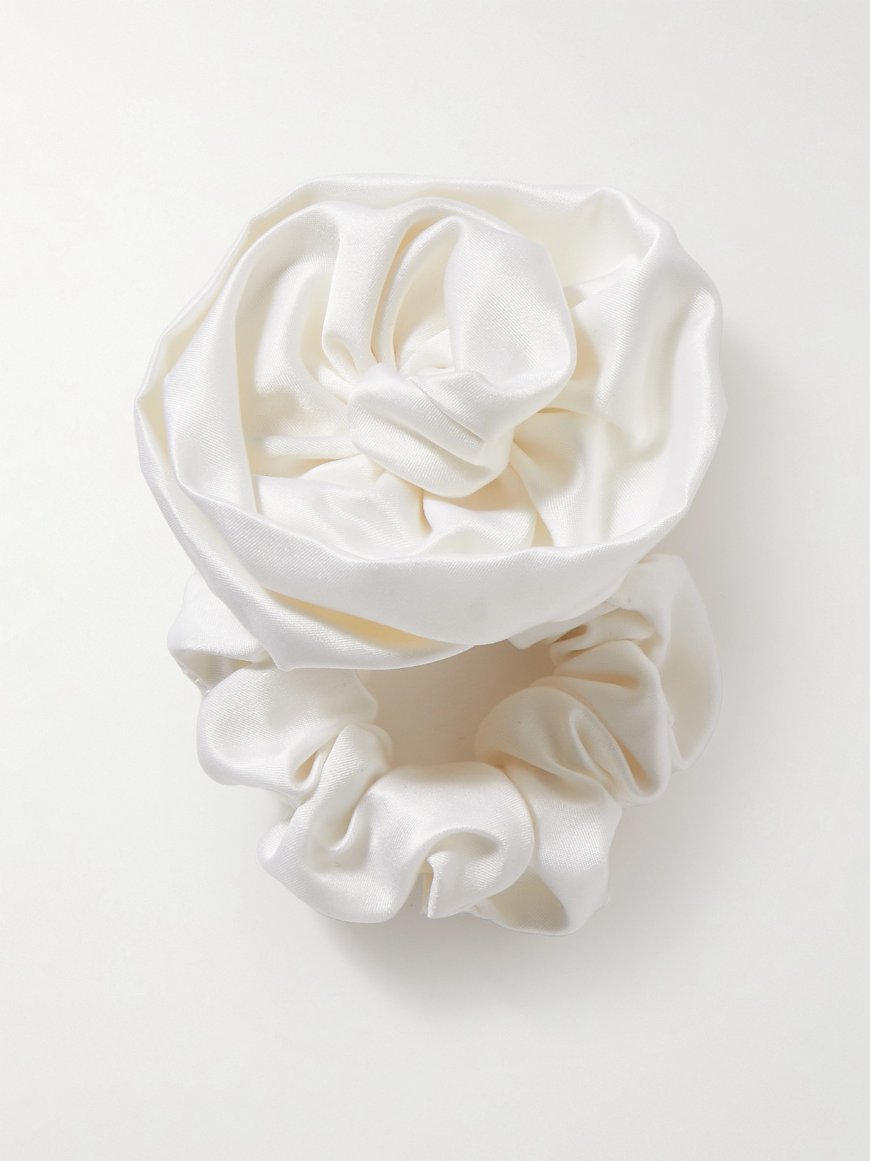 Jennifer Behr Silk Scrunchie Jennifer Behr + Silk Faille Scrunchie main image 2