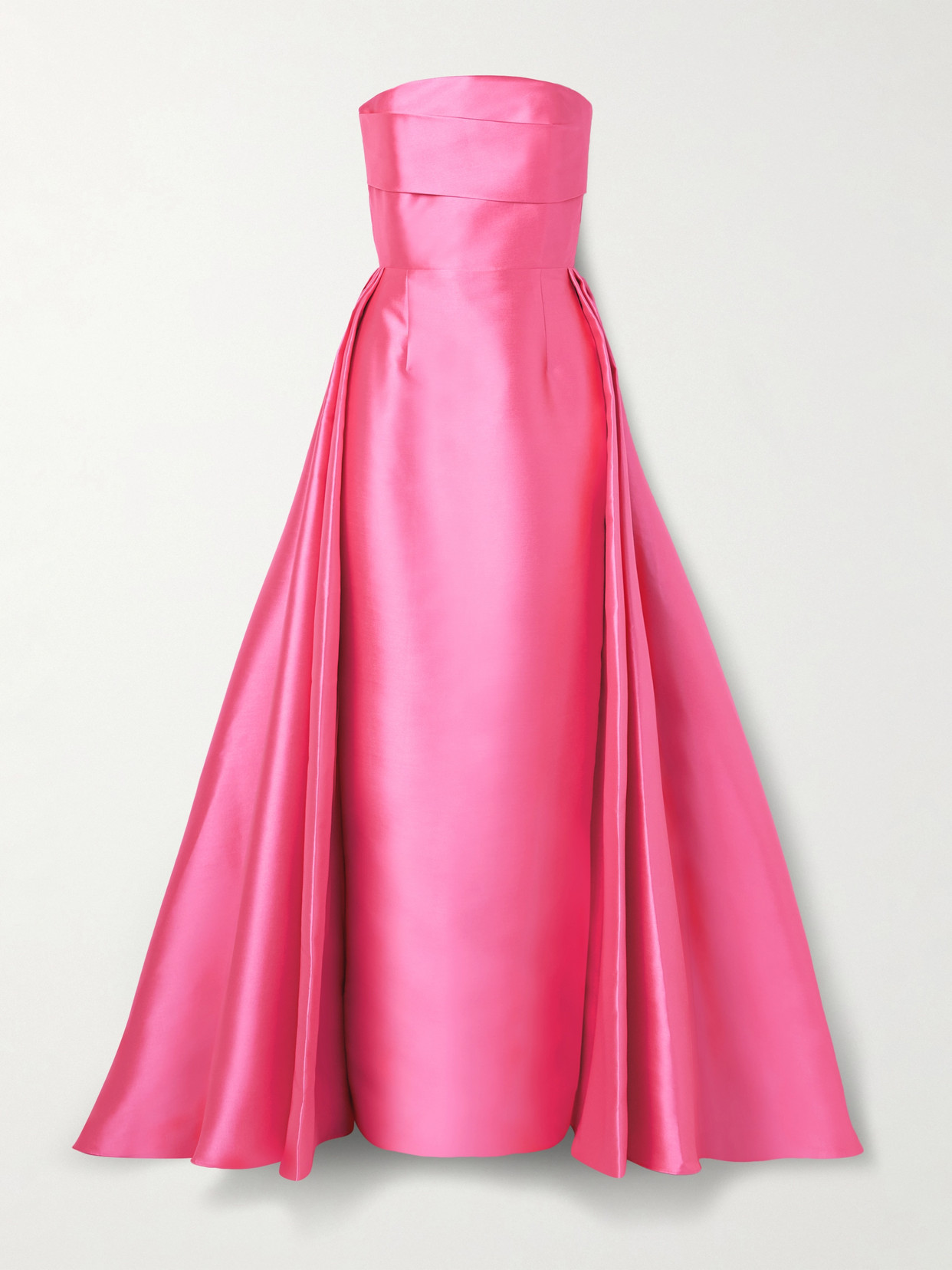 Solace London Robe Aus Satin In Pink