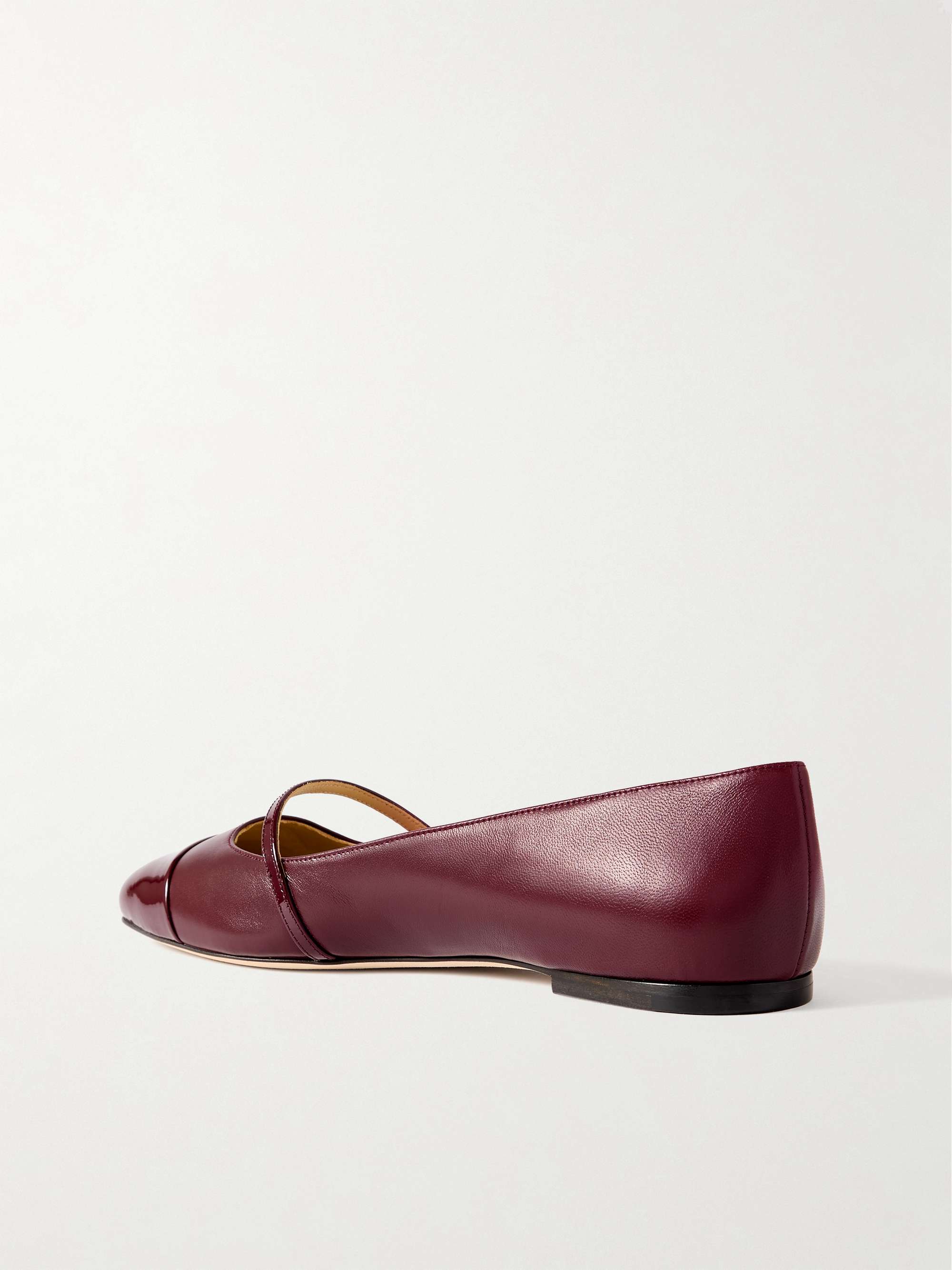 JIMMY CHOO Elisa patent leather Mary Jane ballet pumps