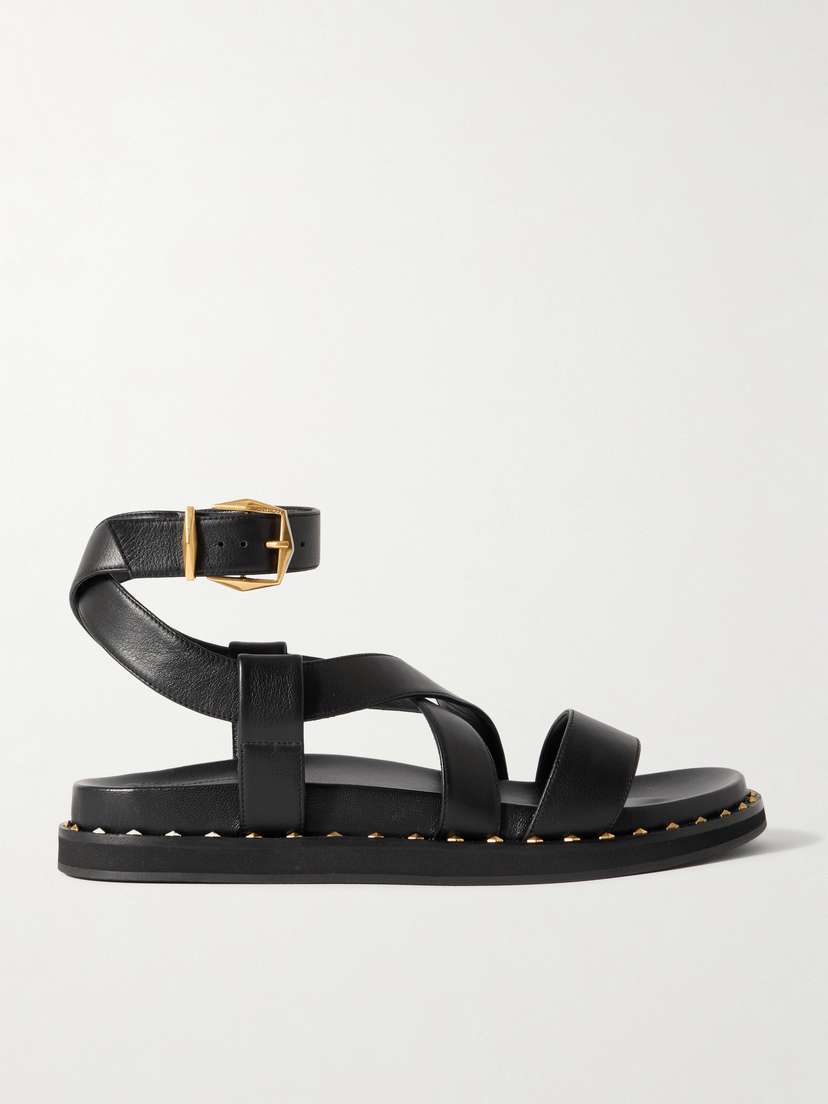 Jimmy Choo Blaise Stud-embellished Leather Sandals