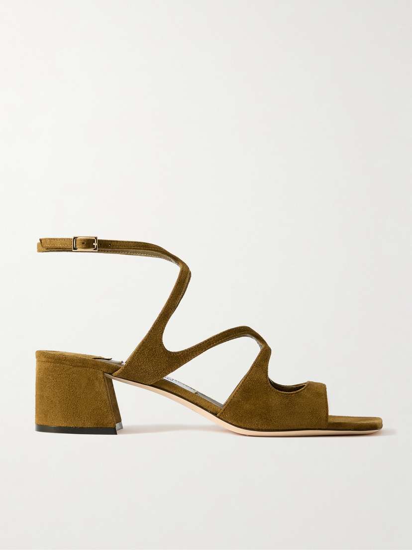 Jimmy Choo Azilia 45 Suede Sandals