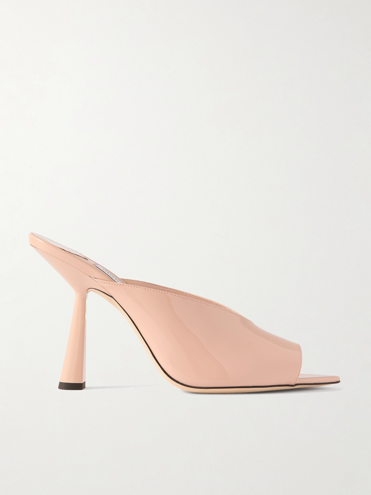 Jimmy Choo Maryanne 100 Leather Mules In Pink