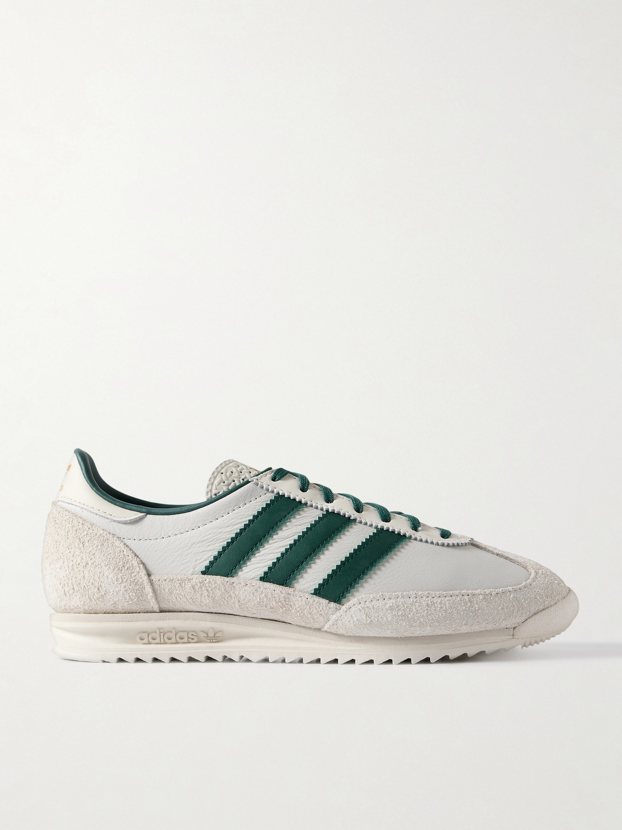 adidas Originals - Sl 72 Og Suede-trimmed Leather Sneakers - Off-white