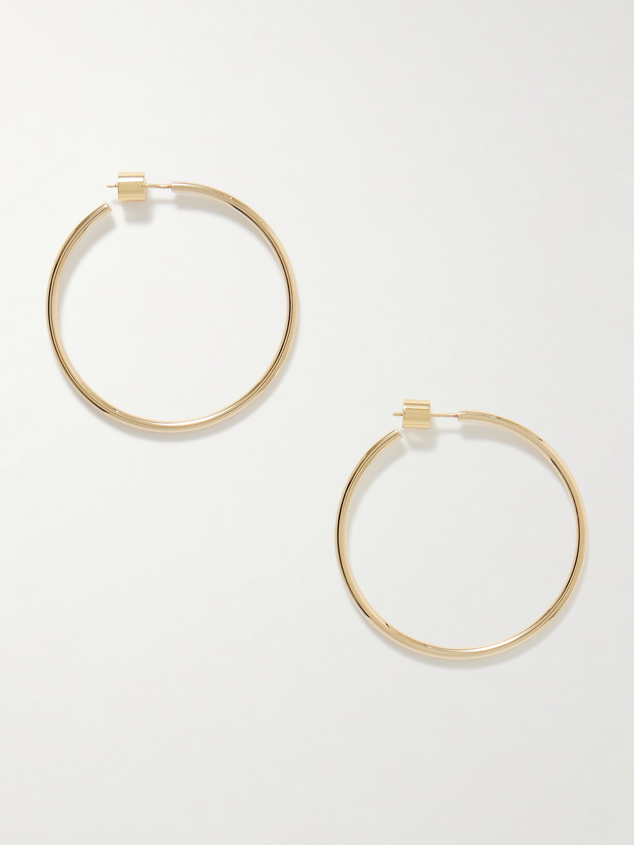 Jennifer Fisher Baby Thread Gold-plated Hoop Earrings