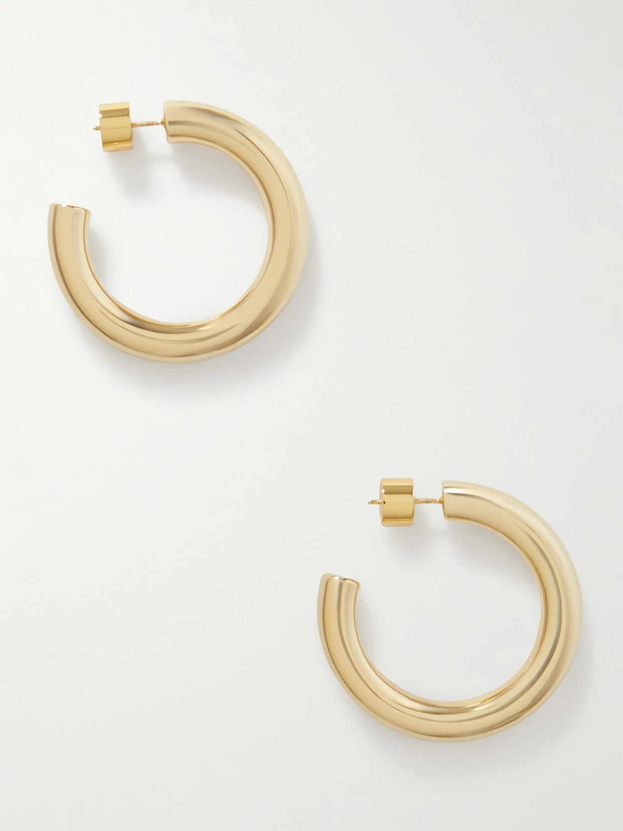 Jennifer Fisher Samira Mini Gold-tone Hoop Earrings