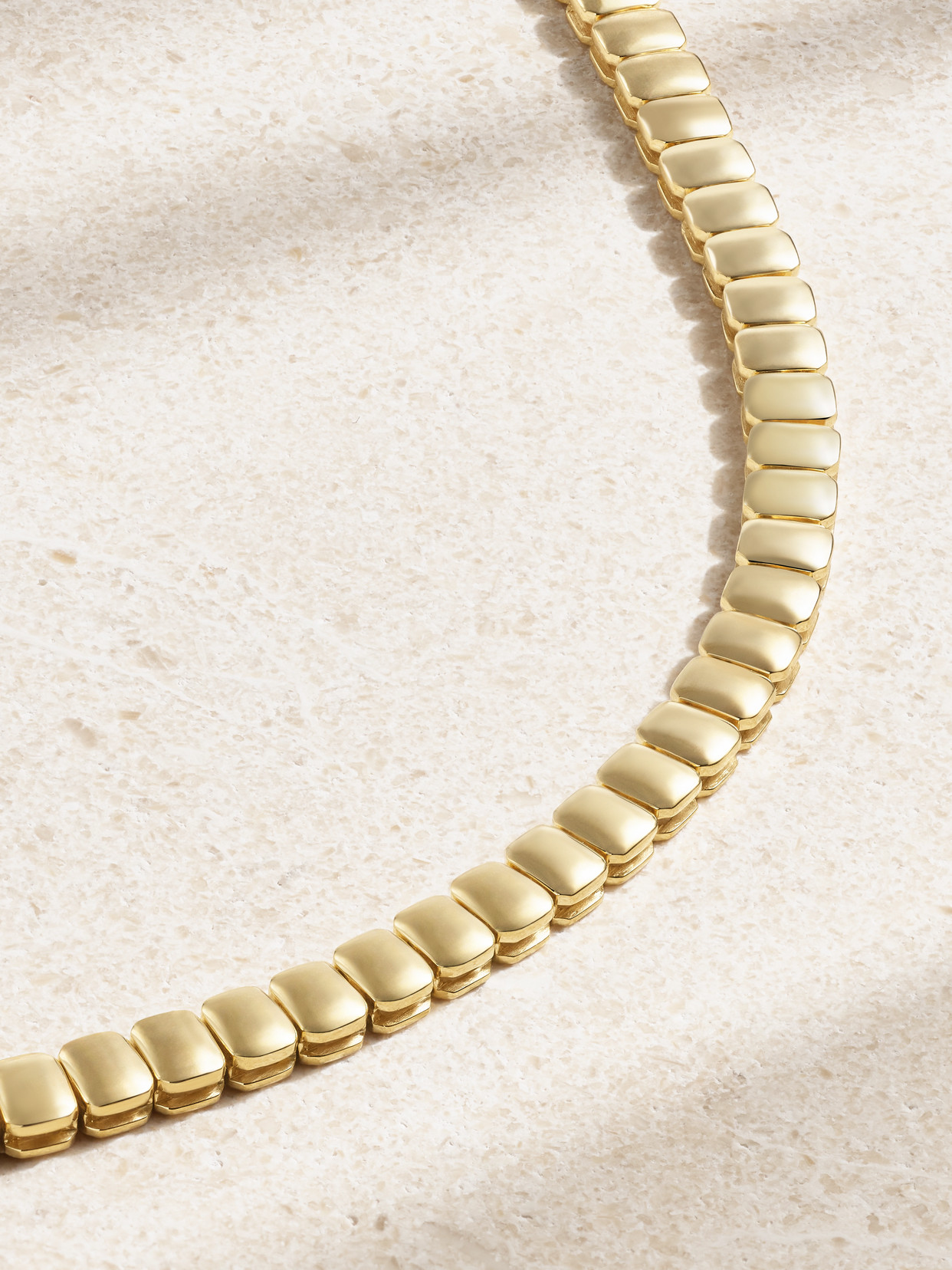 Shop Anita Ko 18-karat Gold Necklace