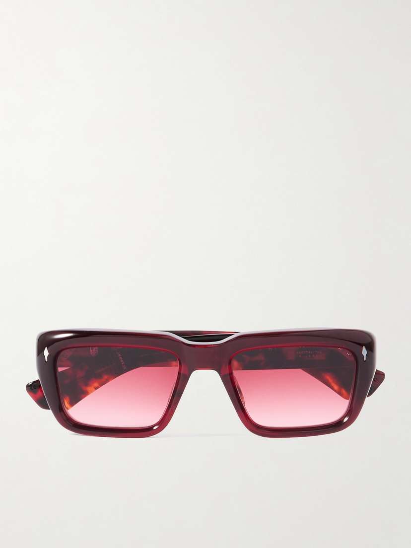 Jacques Marie Mage Walker Square-frame Acetate Sunglasses