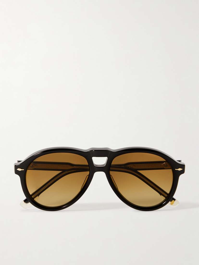 Jacques Marie Mage Valkyrie Aviator-style Acetate Sunglasses