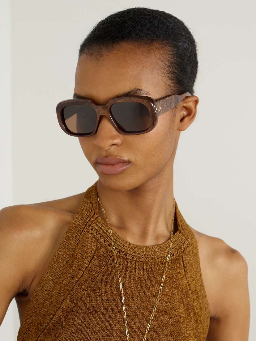 Kobo Square-frame Acetate Sunglasses | Image | 1