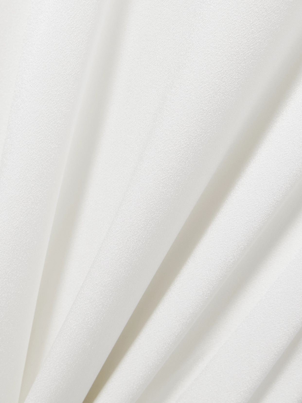 Alex Perry Satin-crepe Gown In White