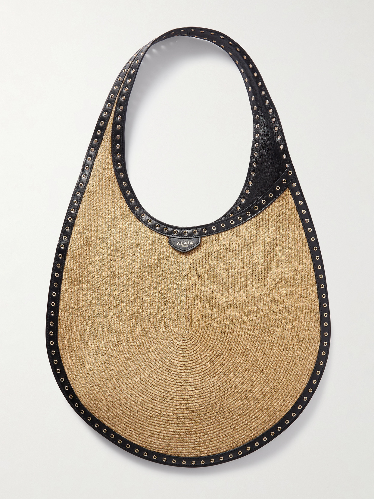 Alaïa One Piece Medium Shoulder Bag In Neutrals