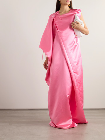 Marie Adam-leenaerdt Satin maxi dress