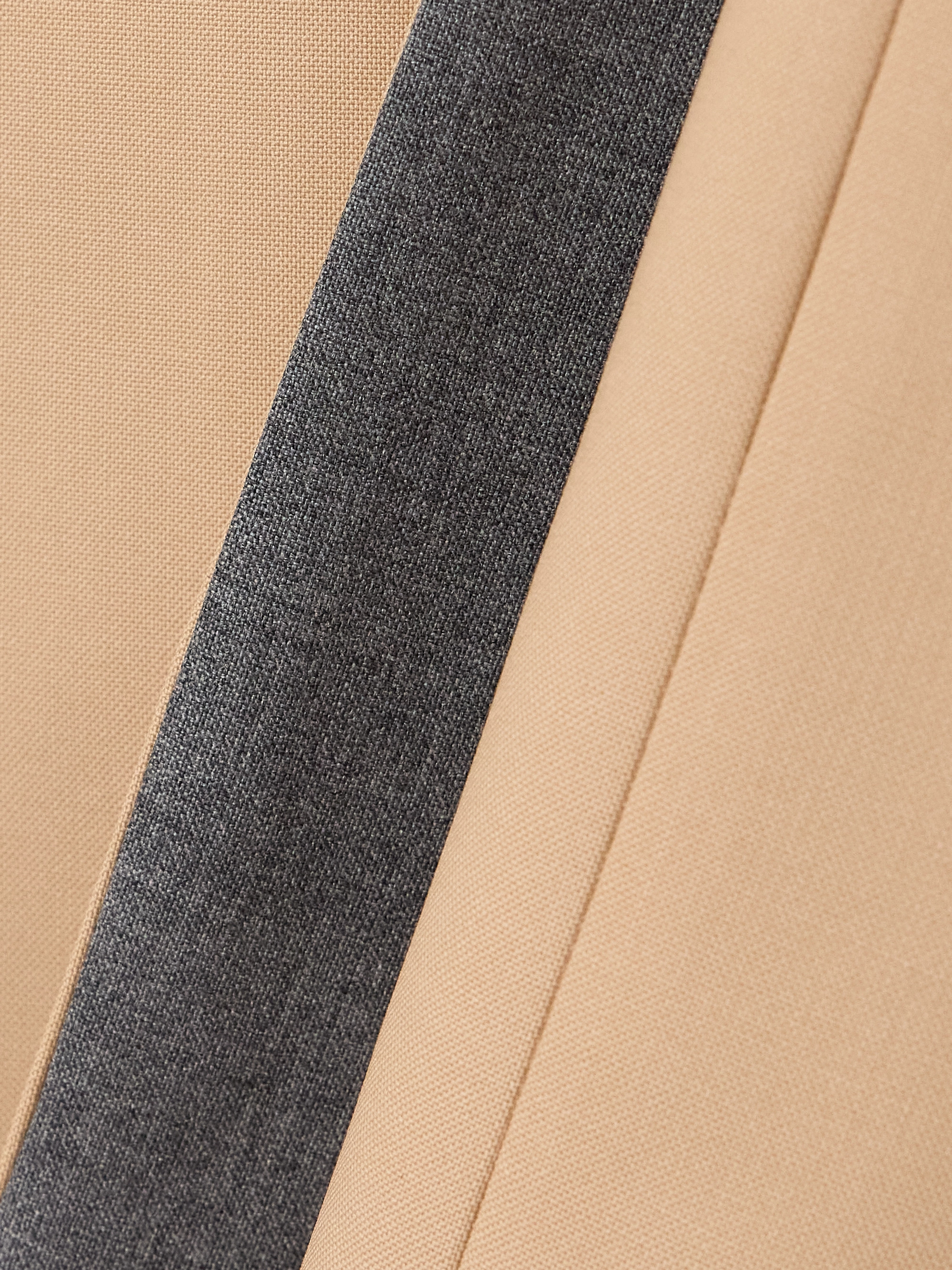 Marie Adam-leenaerdt - Reversible wool wrap midi skirt | Plush