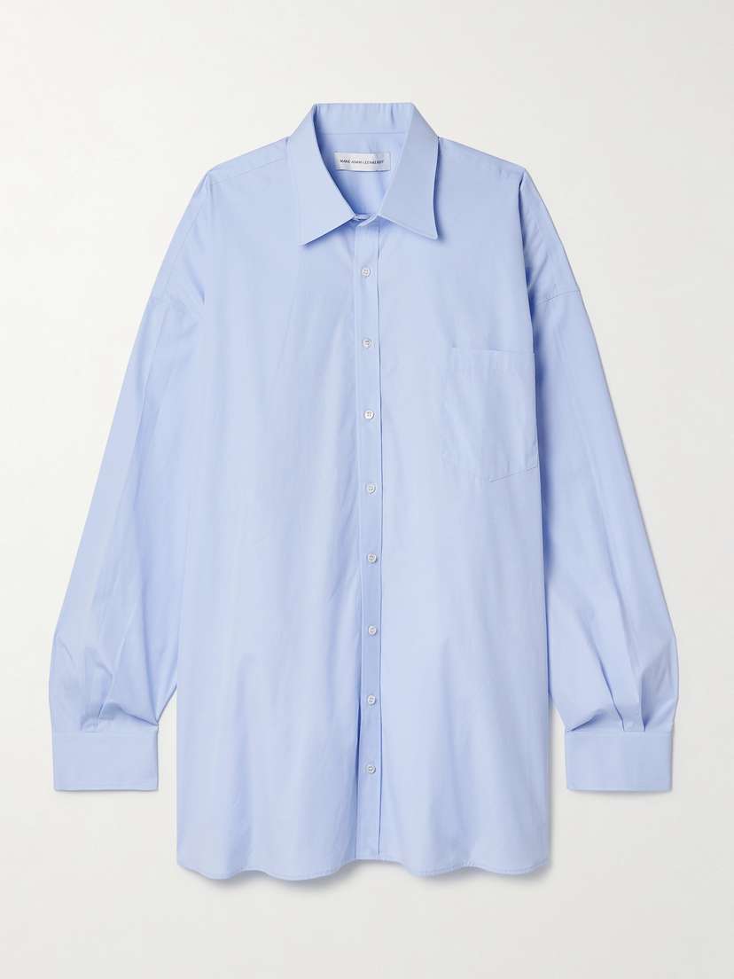 Marie Adam-Leenaerdt Oversized Cotton-poplin Shirt
