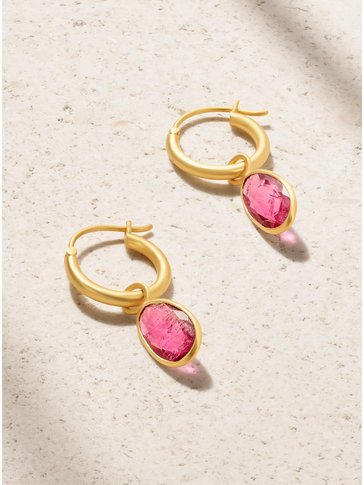 Pippa Small 18-karat Gold Tourmaline Earrings