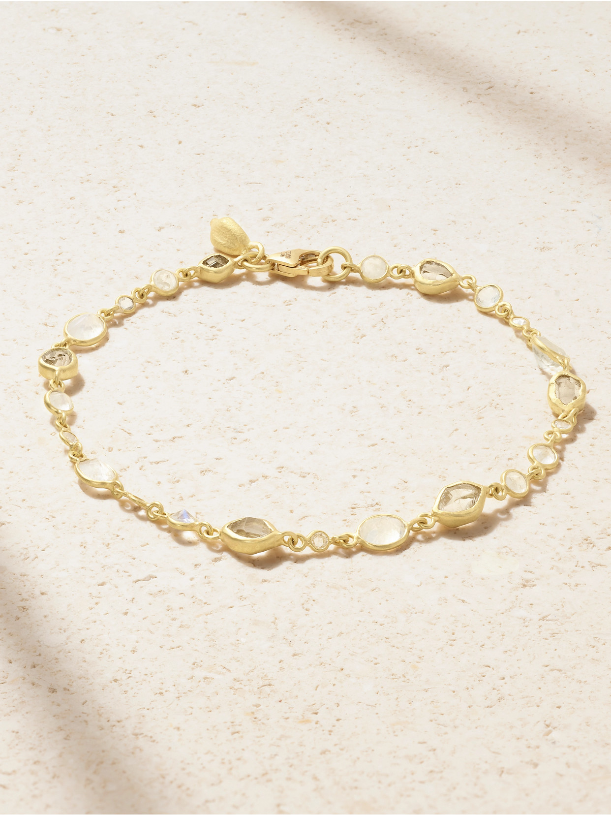 Pippa Small 18-karat Gold Multi-stone Bracelet