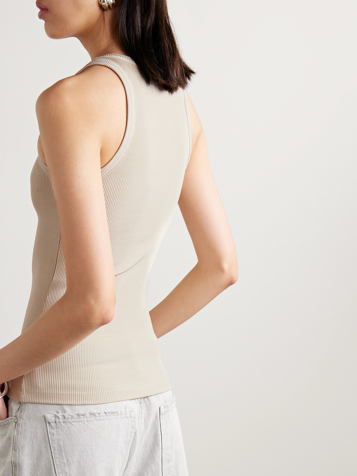Laurel Ribbed-Knit Tank