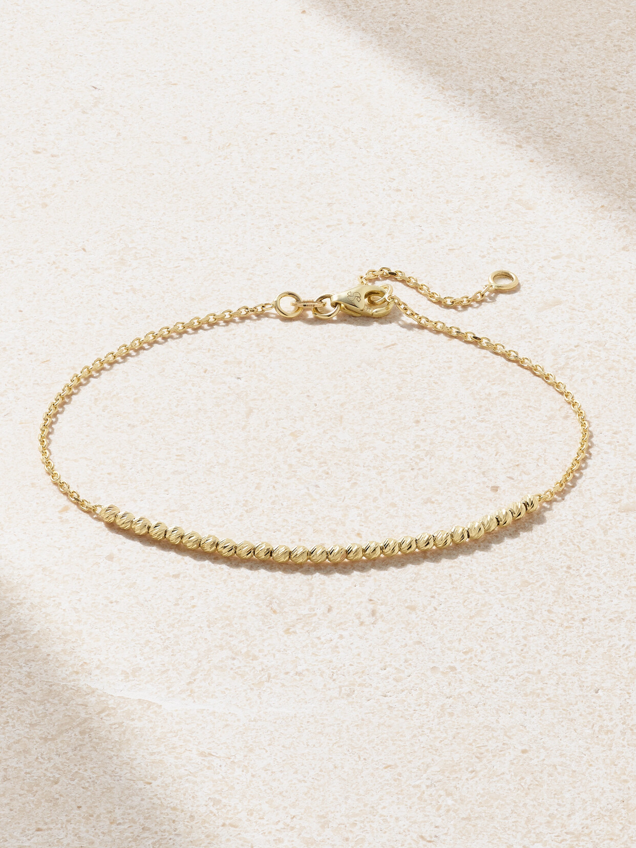 Stone And Strand Glitter In The Sky 14-karat Gold Bracelet