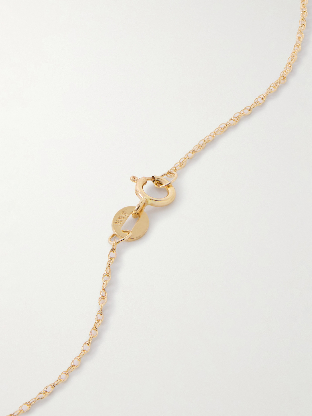 Stone And Strand Home Sweet Home 10-karat Gold Diamond Necklace In Gold
