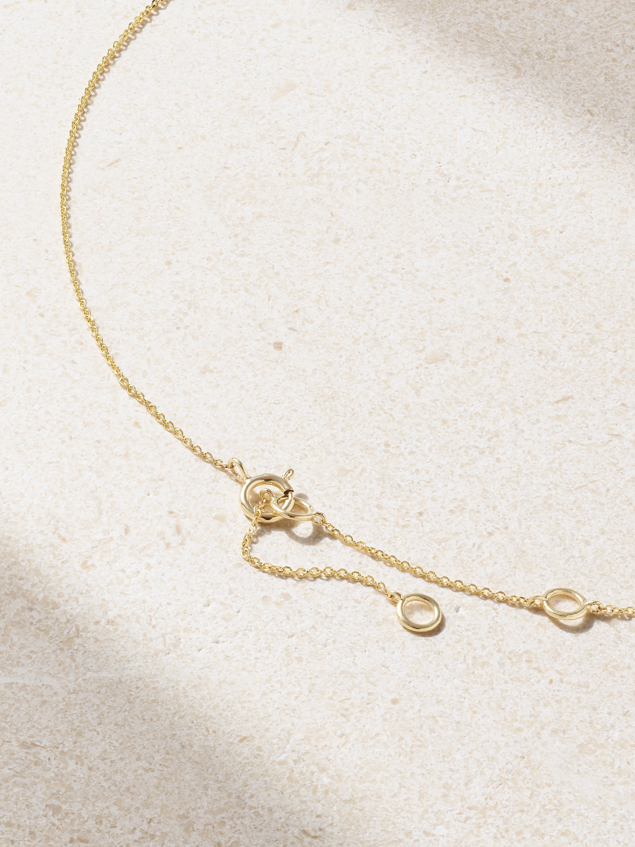 Stone And Strand Mom 10-karat Gold Diamond Necklace In Gold