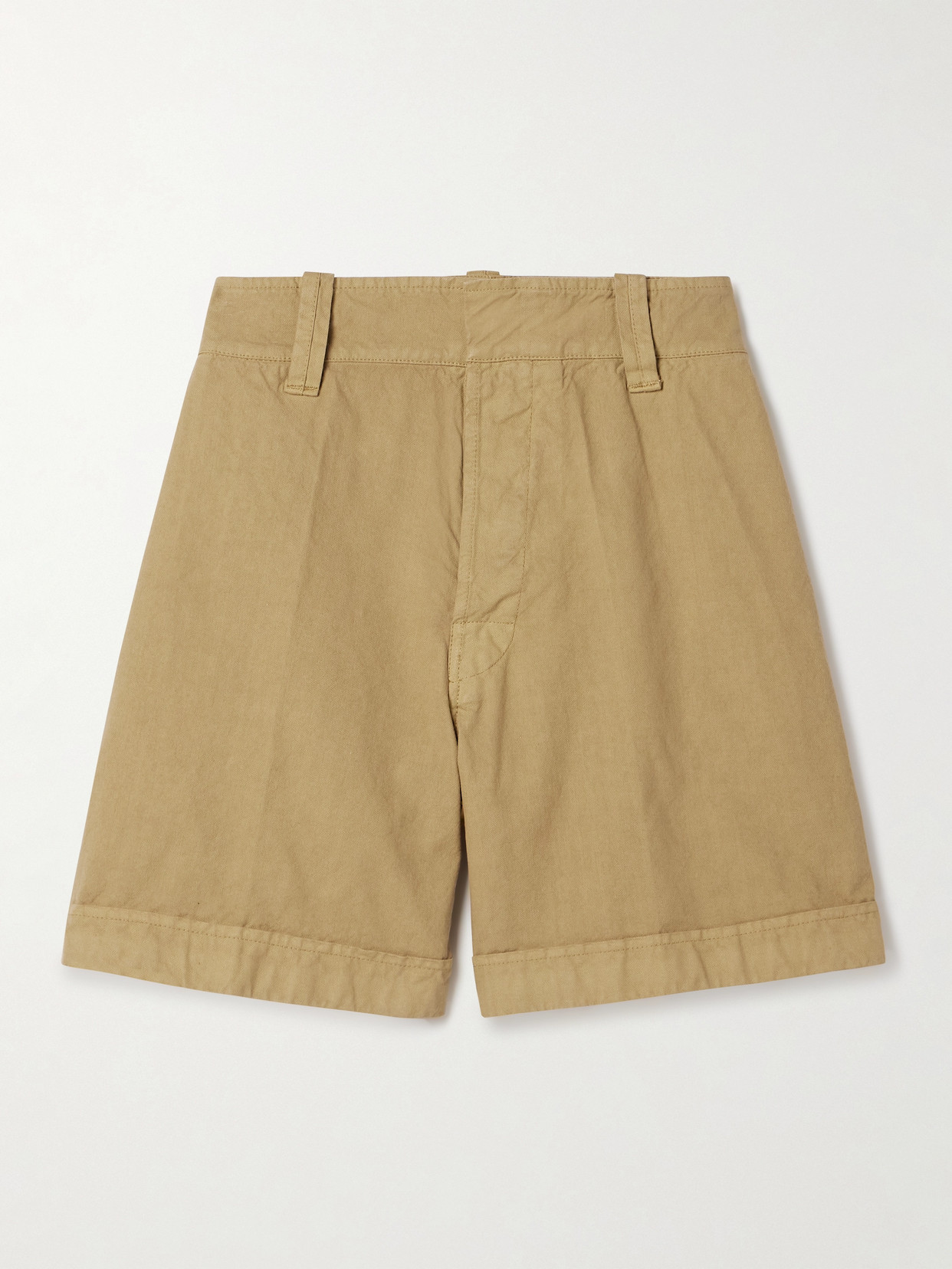 Fortela Jariah Cotton Shorts In Brown