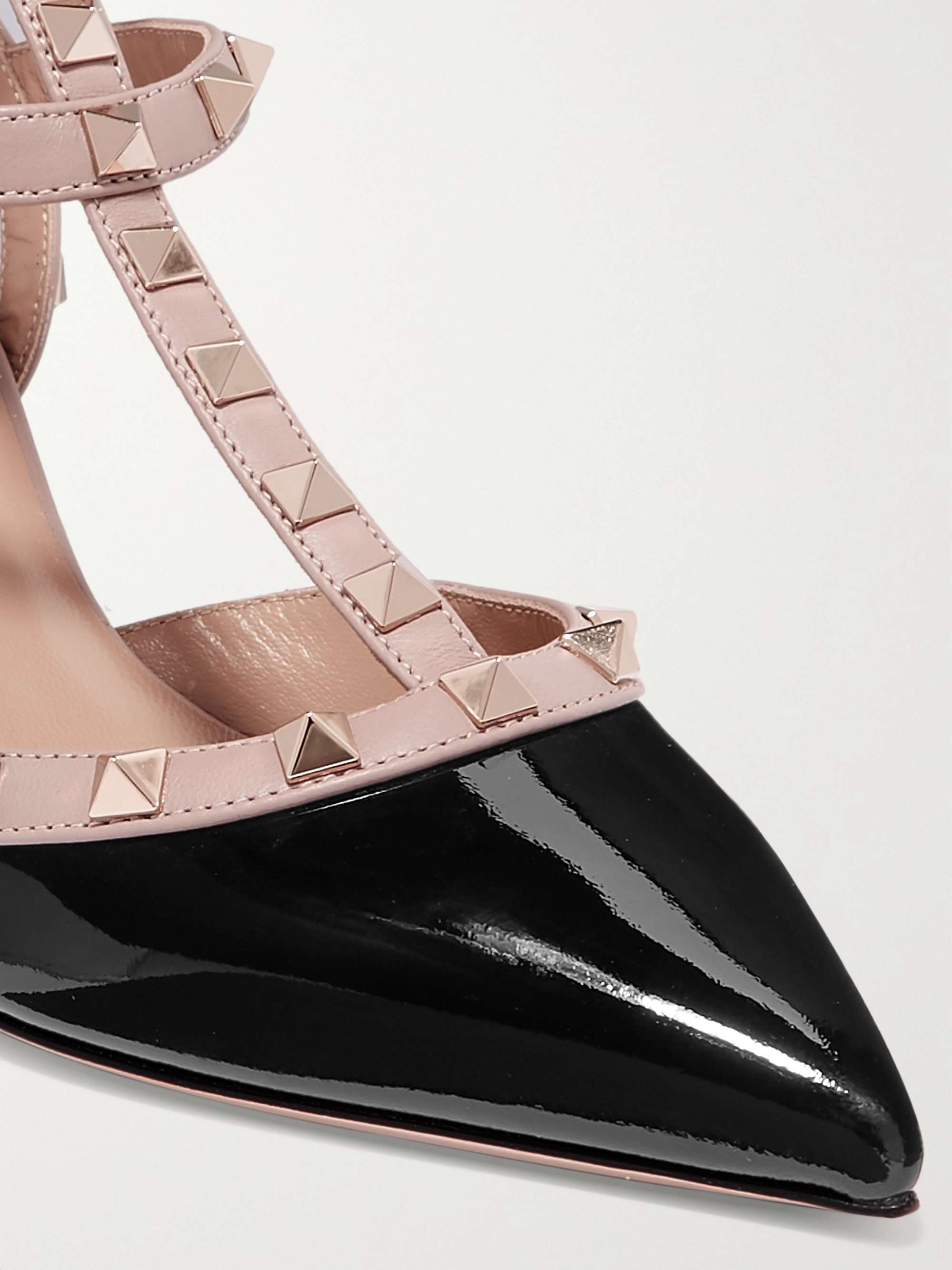 Rockstud 65 patent leather pumps black IT36.5