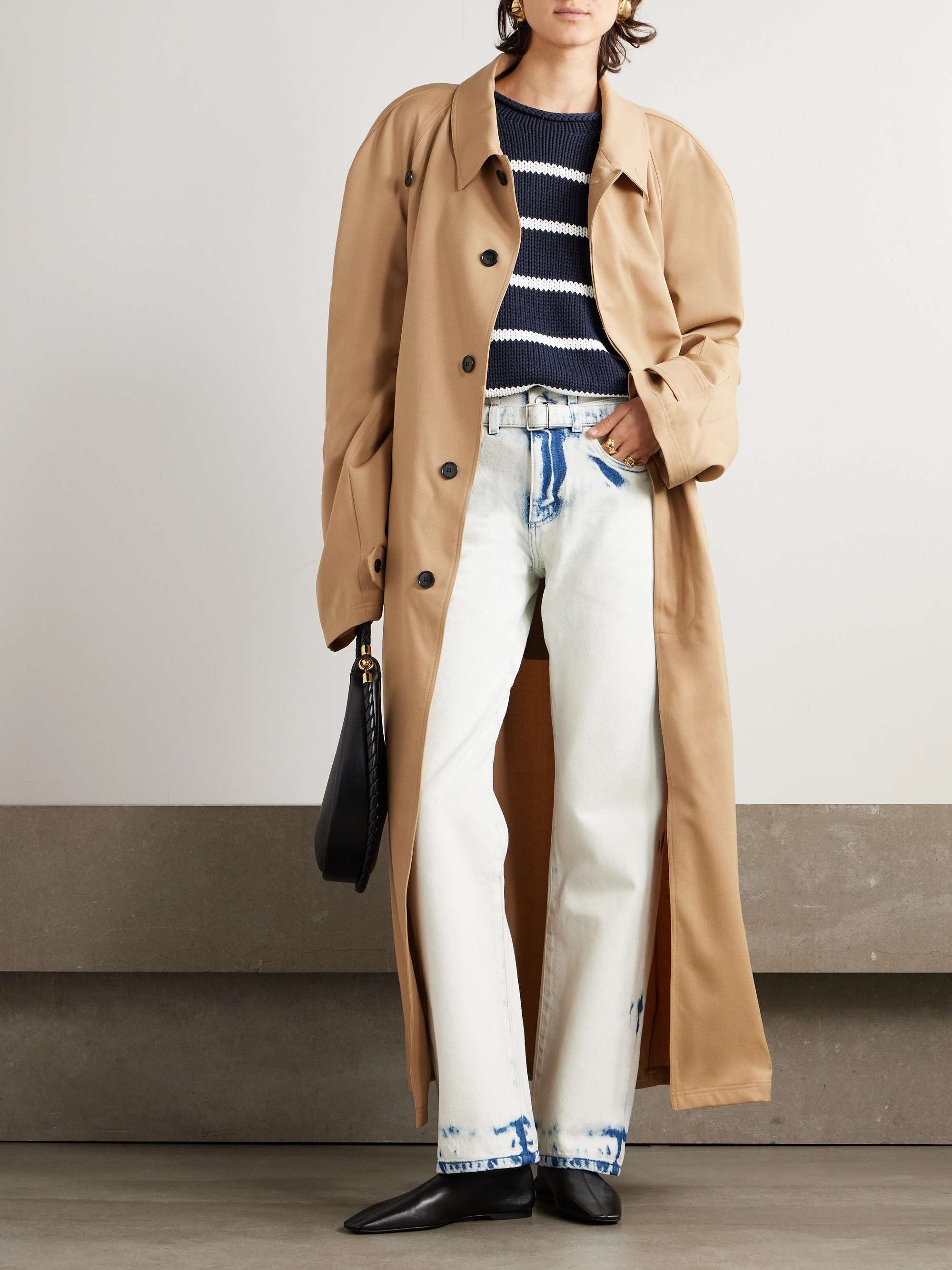 LA LIGNE Marina striped cotton sweater