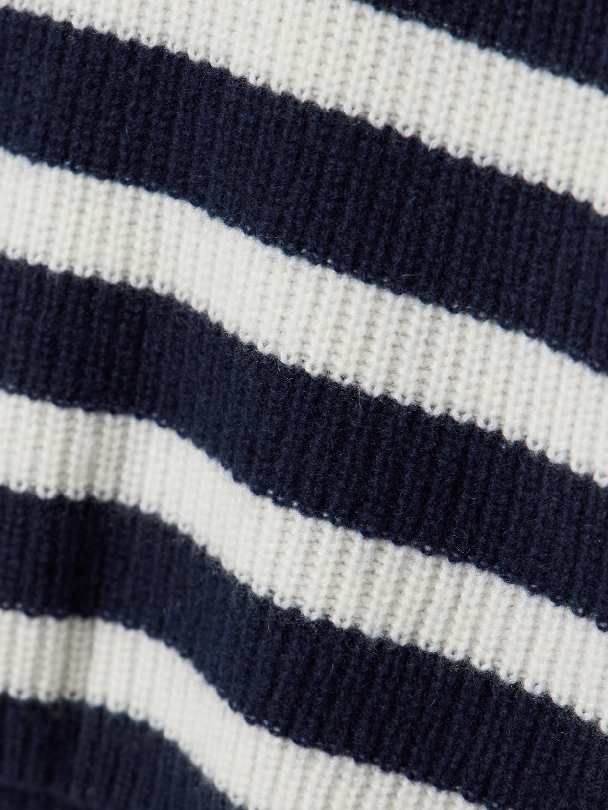 La Ligne Mini Toujours Striped Cashmere Sweater In Blue