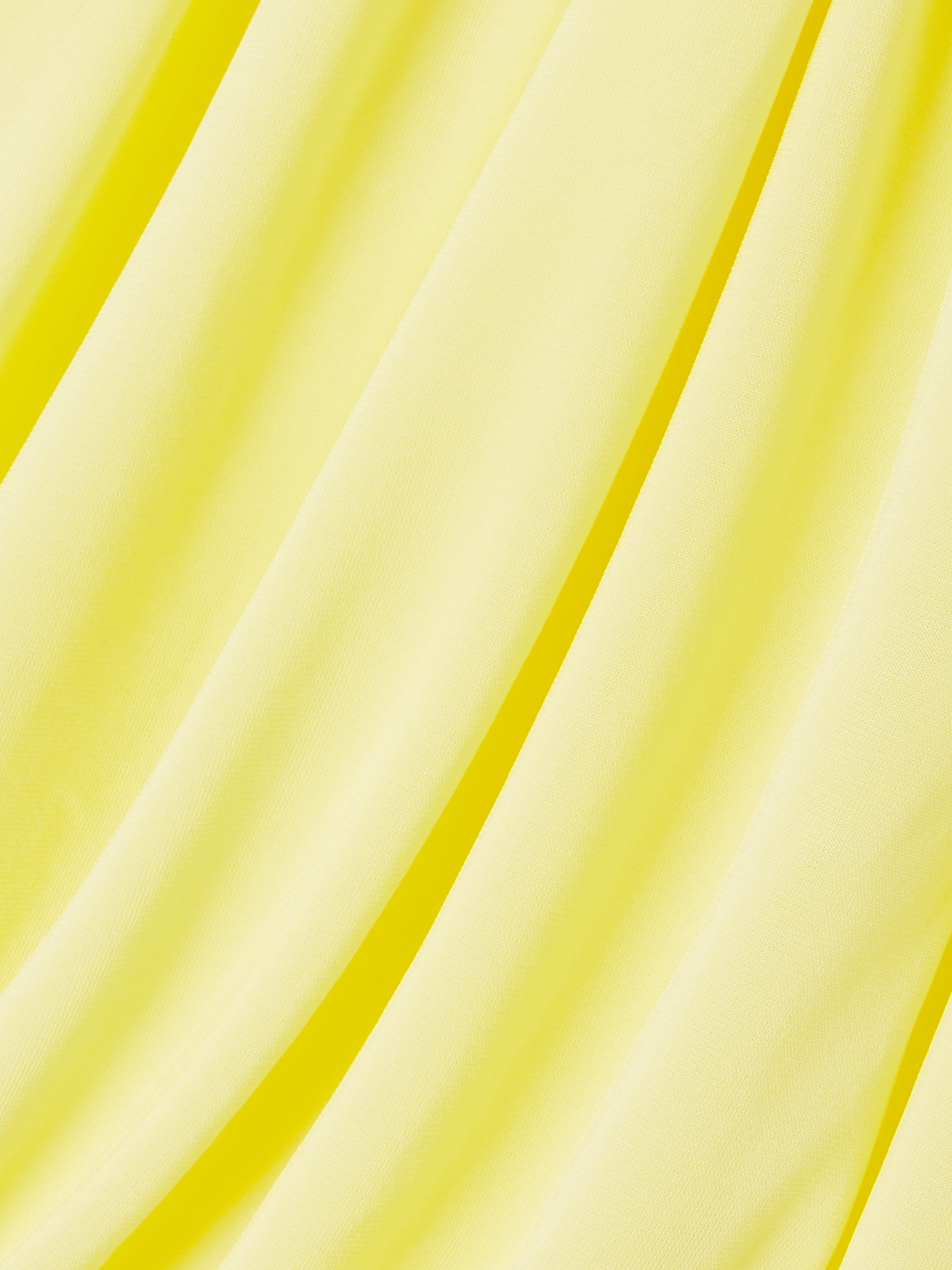 Alaïa Asymmetrical One Shoulder Maxi Dress In Yellow