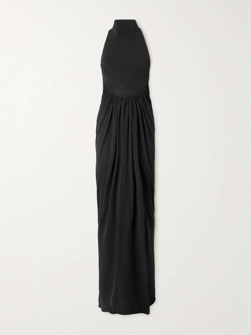 Alaïa Jersey Halterneck Maxi Dress
