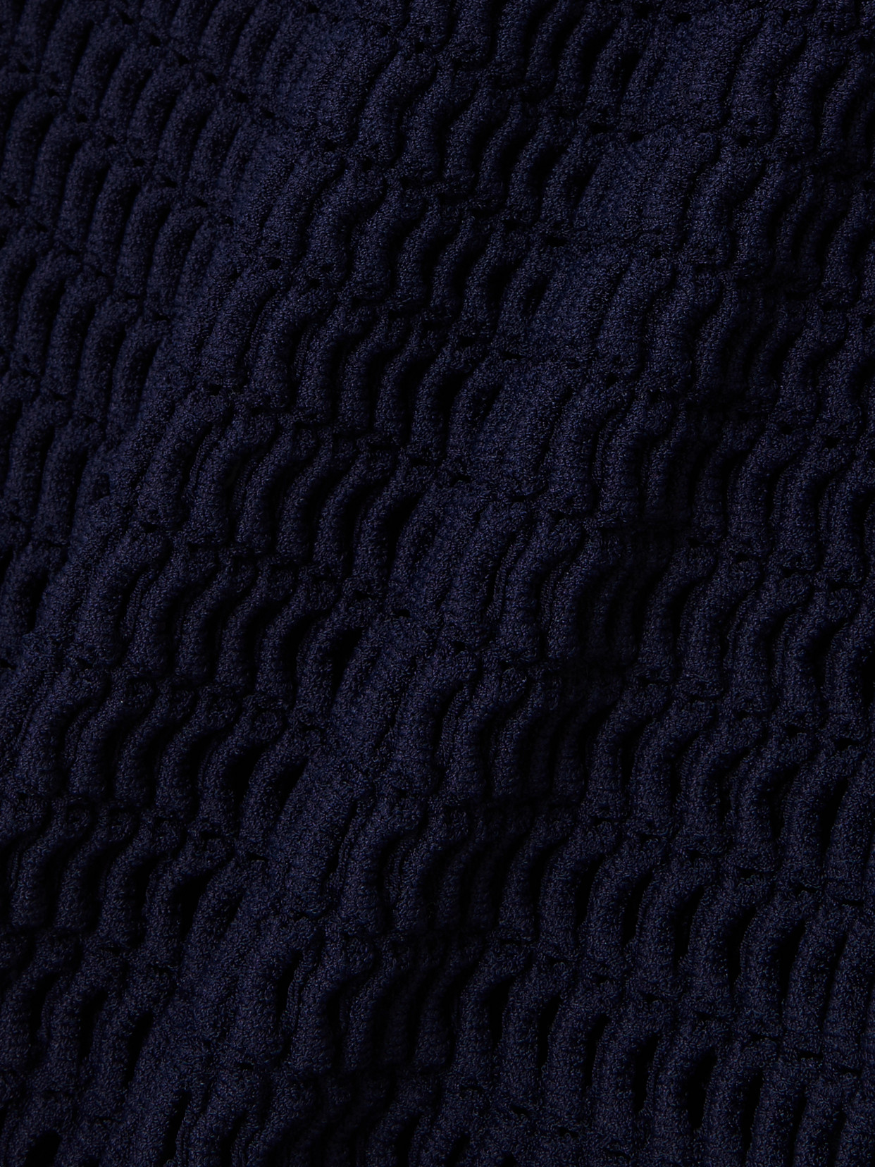 Alaïa Stretch-knit Mini Dress In Blue