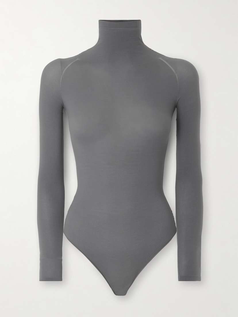Alaïa Jersey Turtleneck Bodysuit