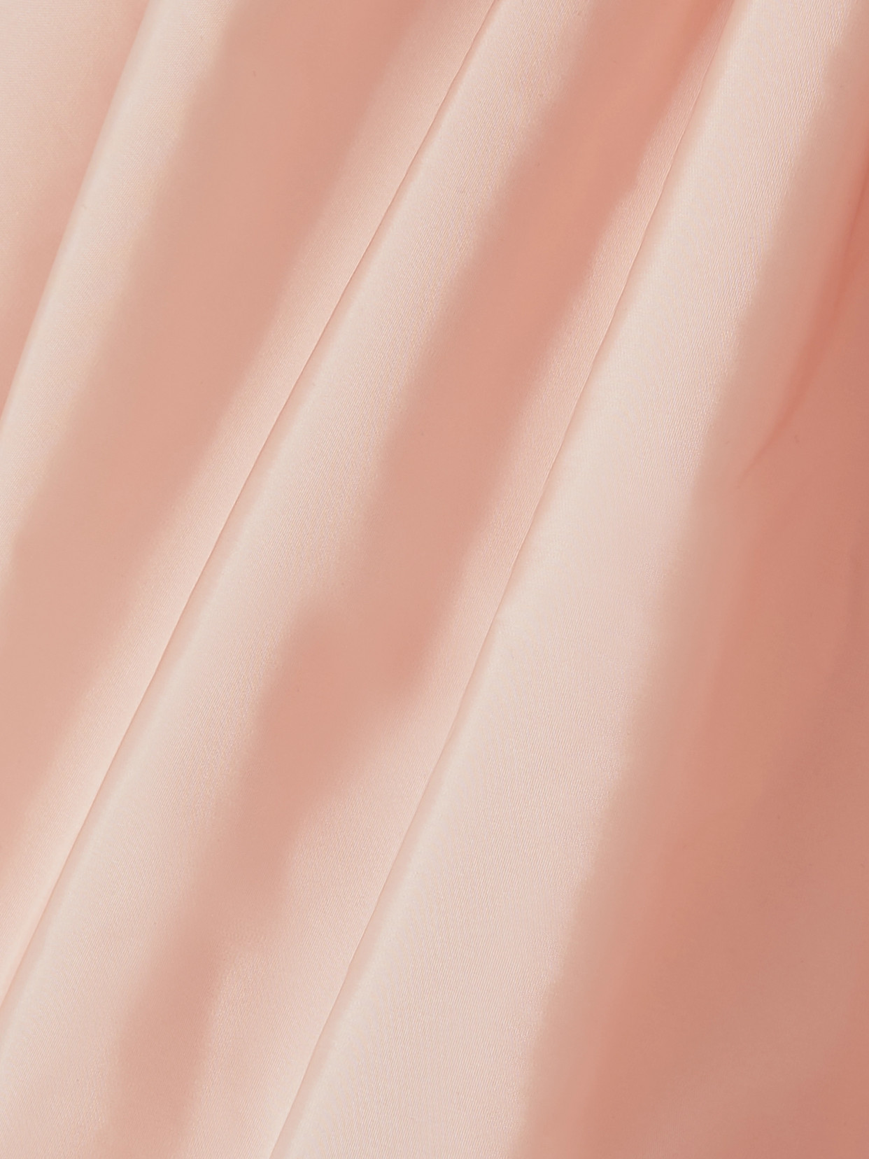 Alaïa Cropped Gathered Taffeta Blouse In Pink
