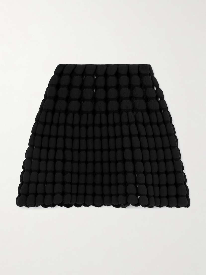 Alaïa Cutout Knitted Mini Skirt