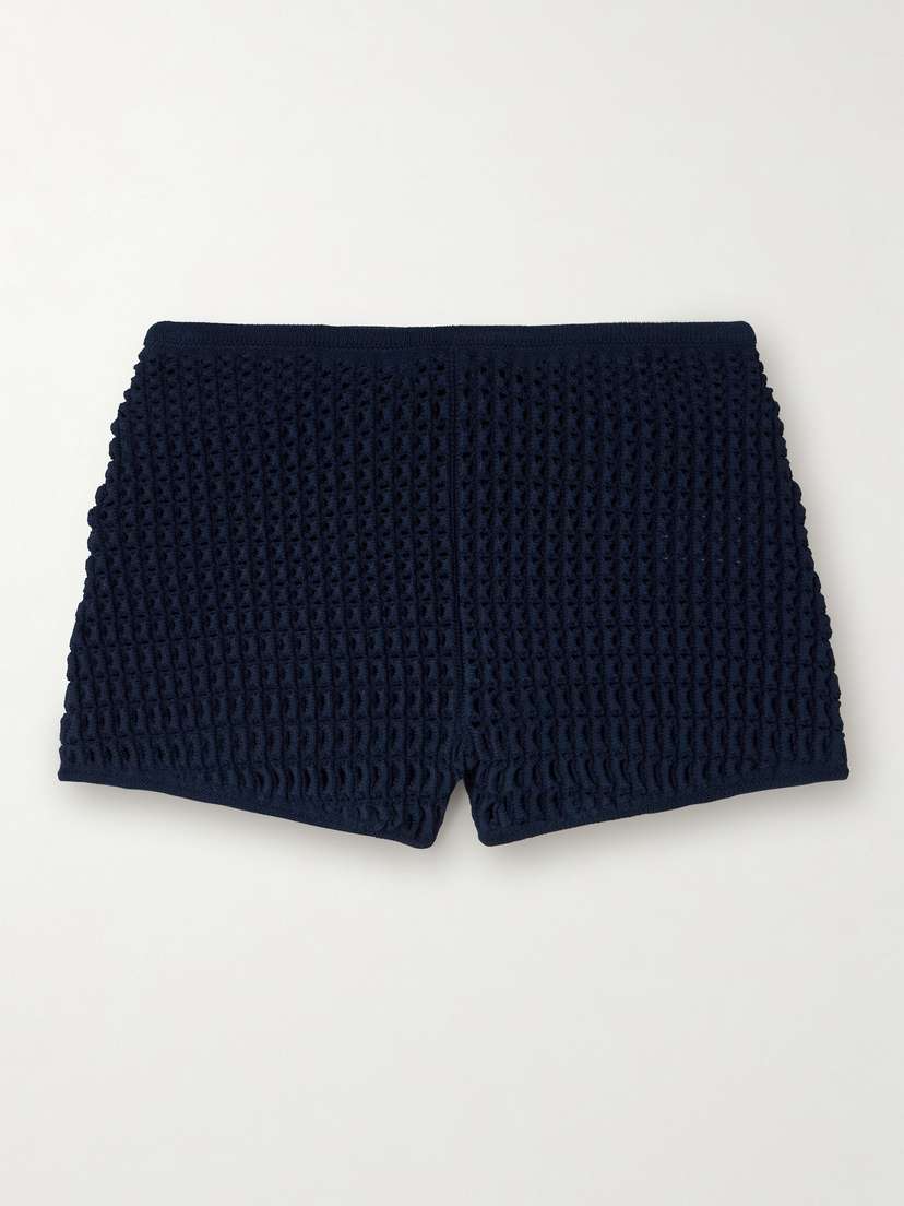 Alaïa Open-knit Shorts