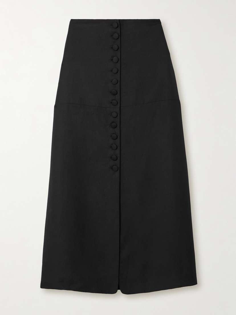 LIBEROWE Maha Twill Midi Skirt