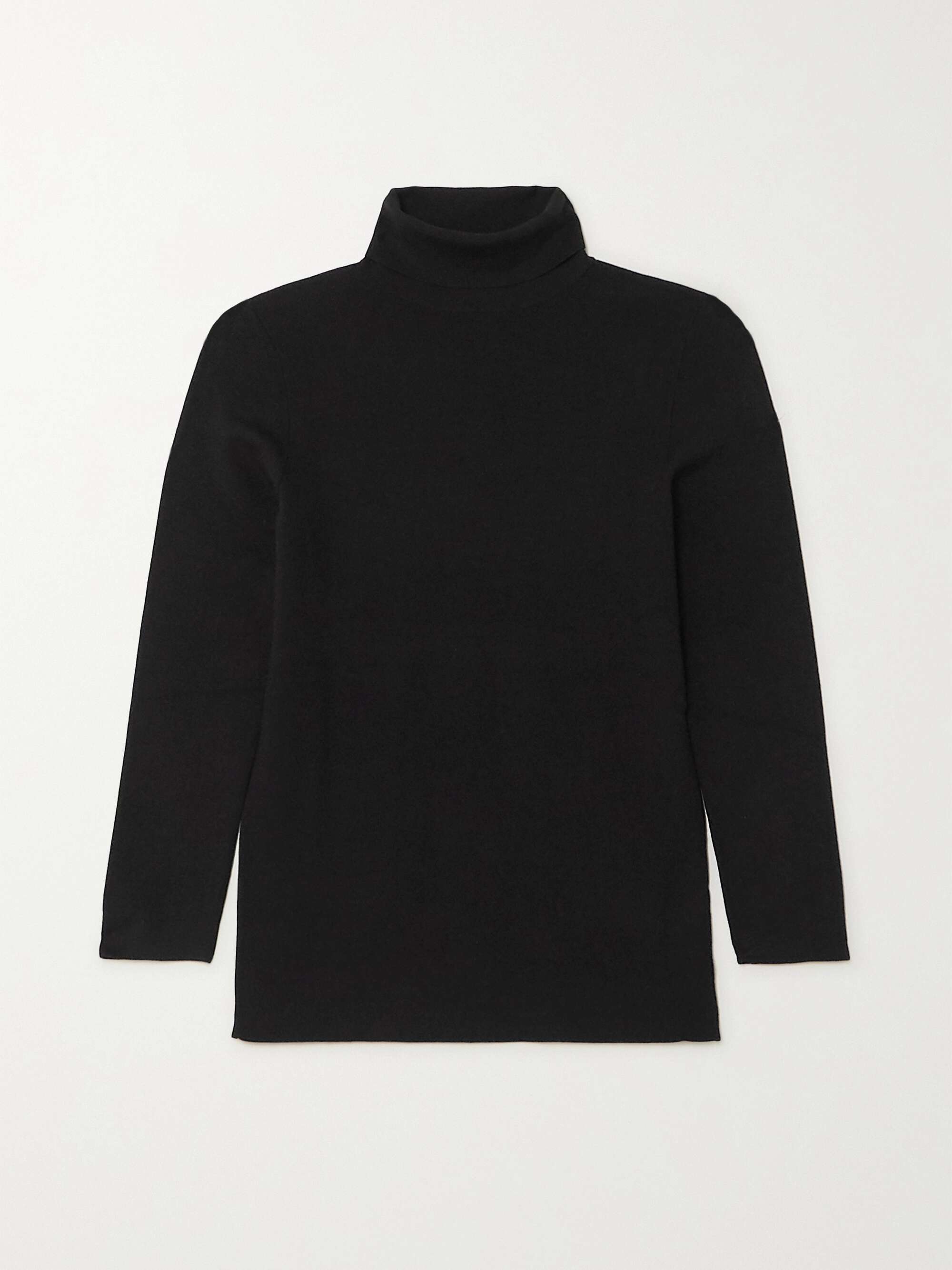 Silk blend turtleneck sale
