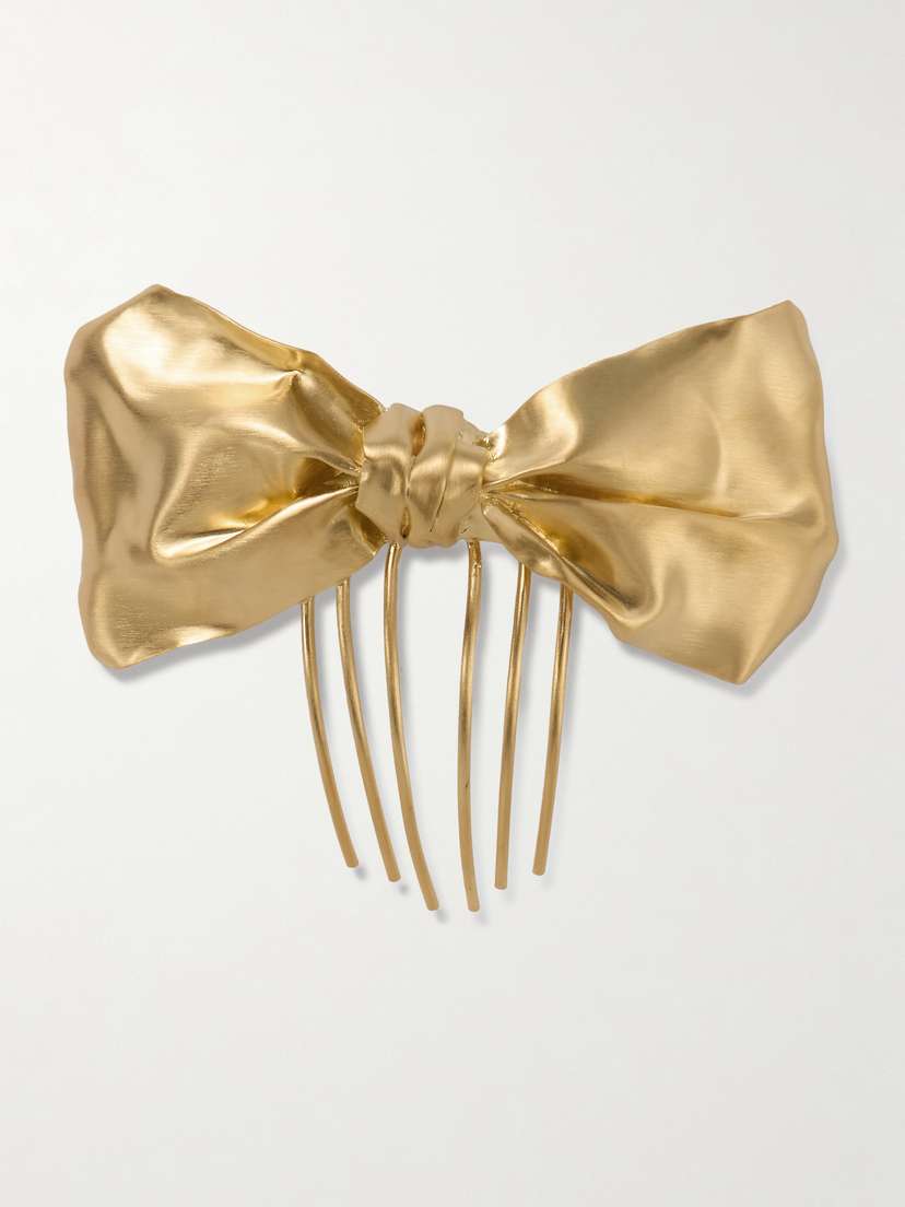 Completedworks plated Bow Hair Comb