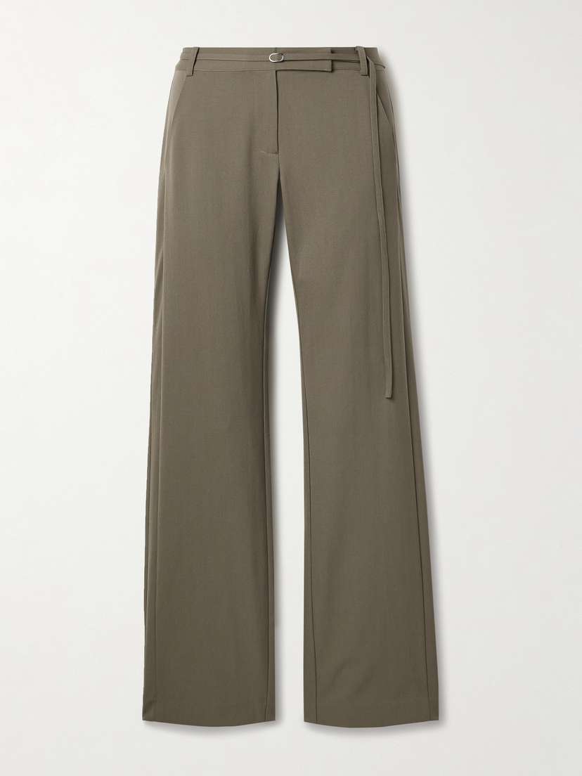 St. Agni 90s Wool-blend Twill Slim-leg Pants - xx small