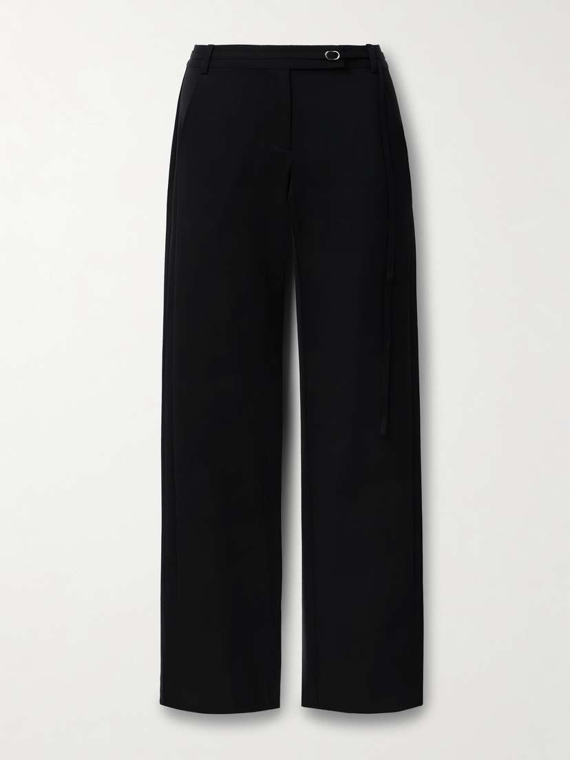St. Agni 90s Wool-blend Twill Slim-leg Pants