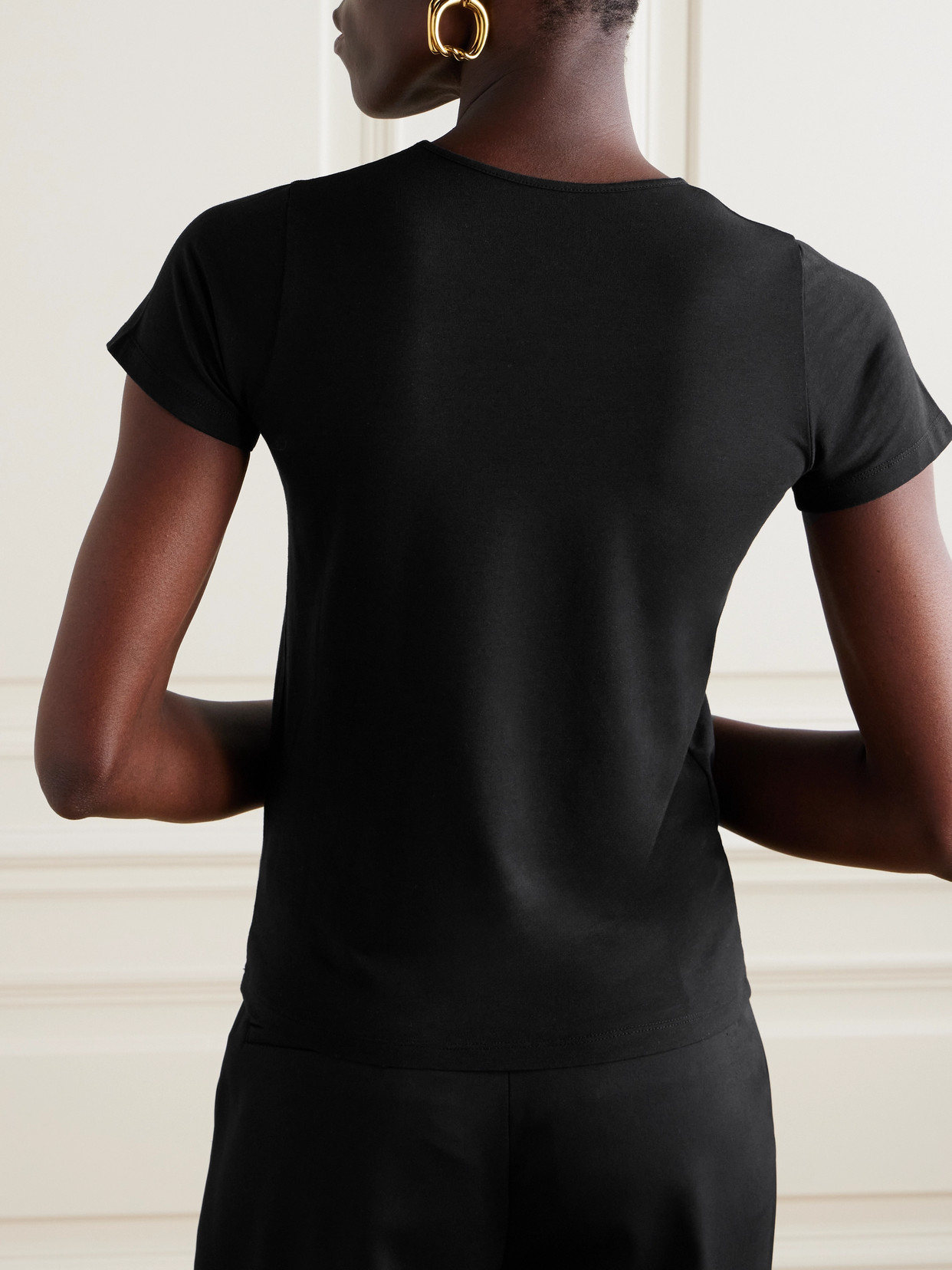 Stretch Organic Cotton And Lyocell-Blend Jersey T-Shirt