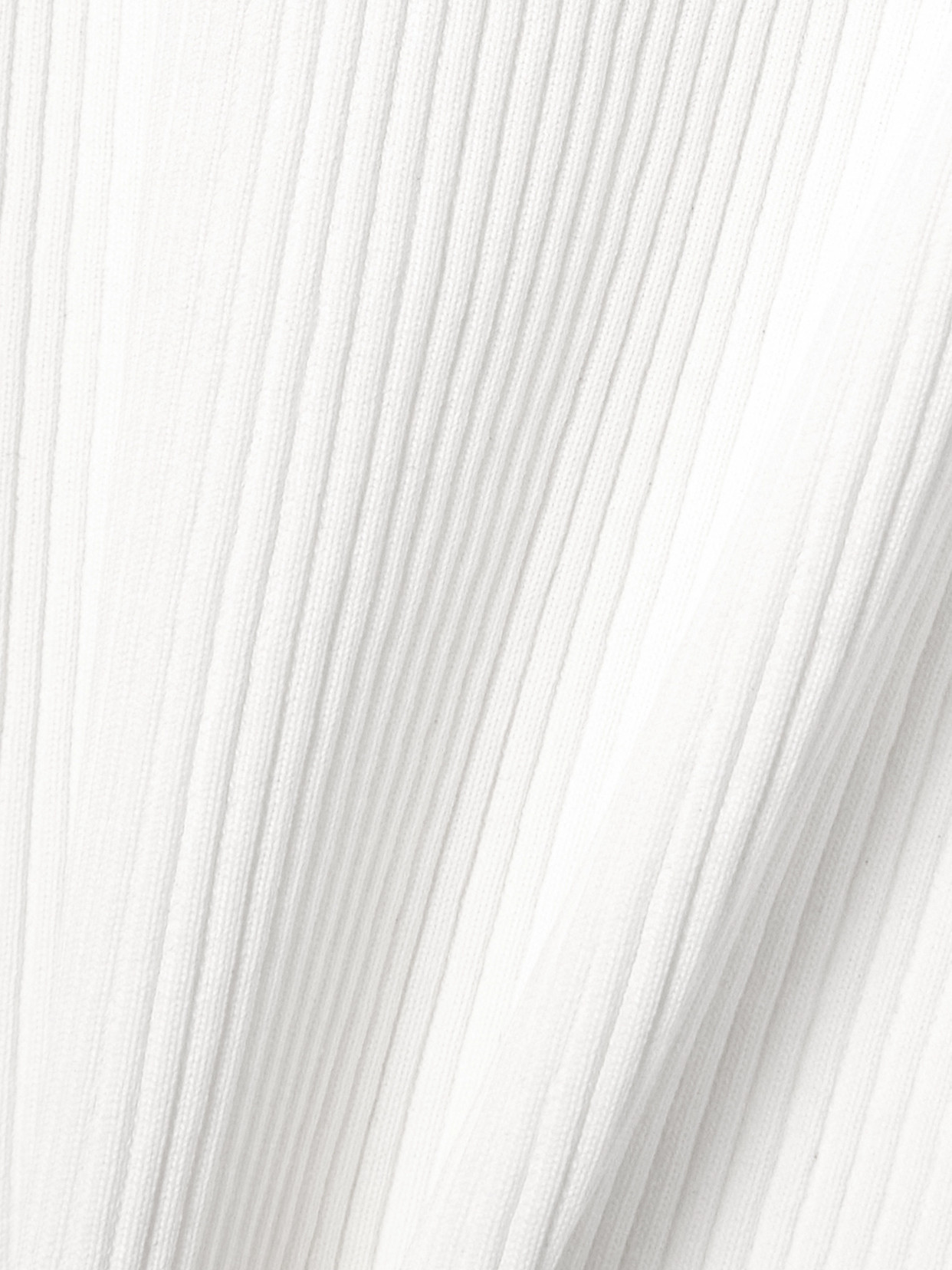 Another Tomorrow Ribbed Jersey Tank Top In White