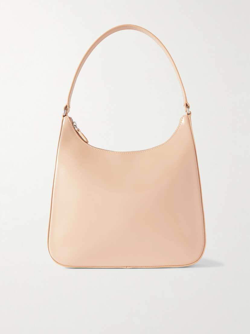 Staud Alec Leather Shoulder Bag