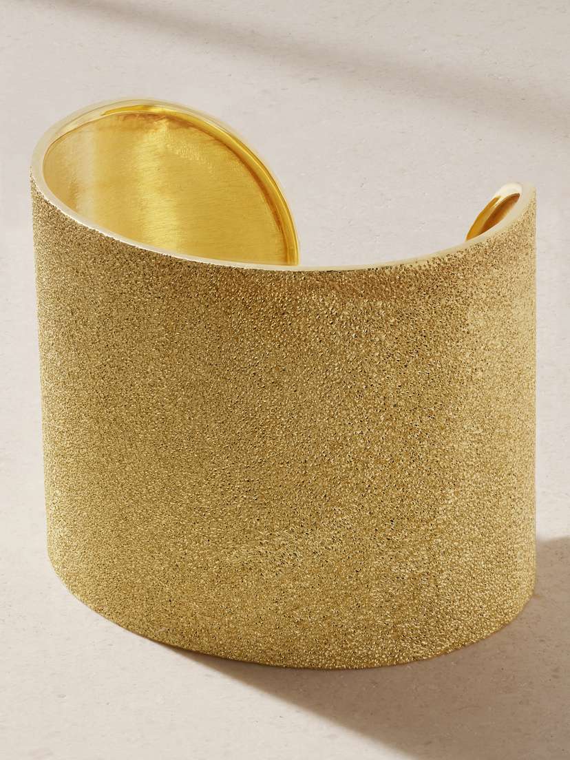 Carolina Bucci Florentine 18-karat Gold Cuff