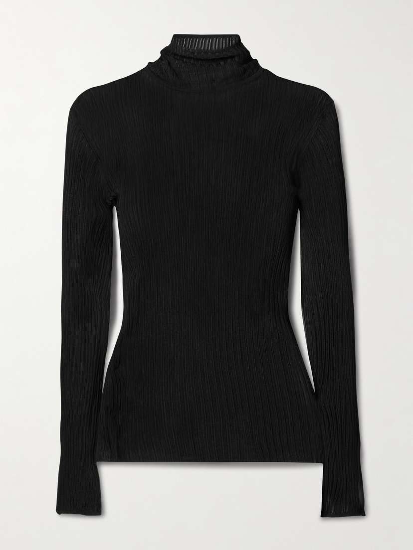 FFORME Elin Ribbed-knit Turtleneck Sweater