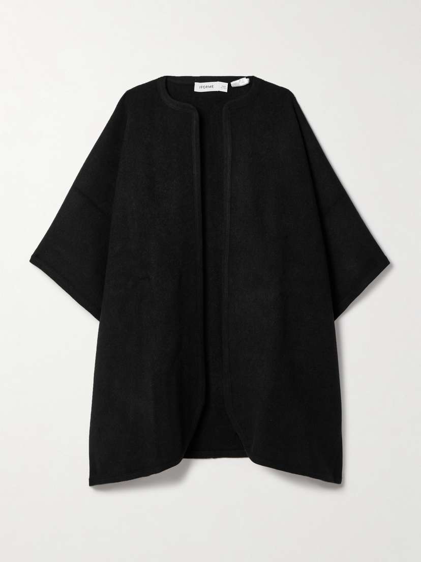 FFORME Camila Wool And Cashmere-blend Cape