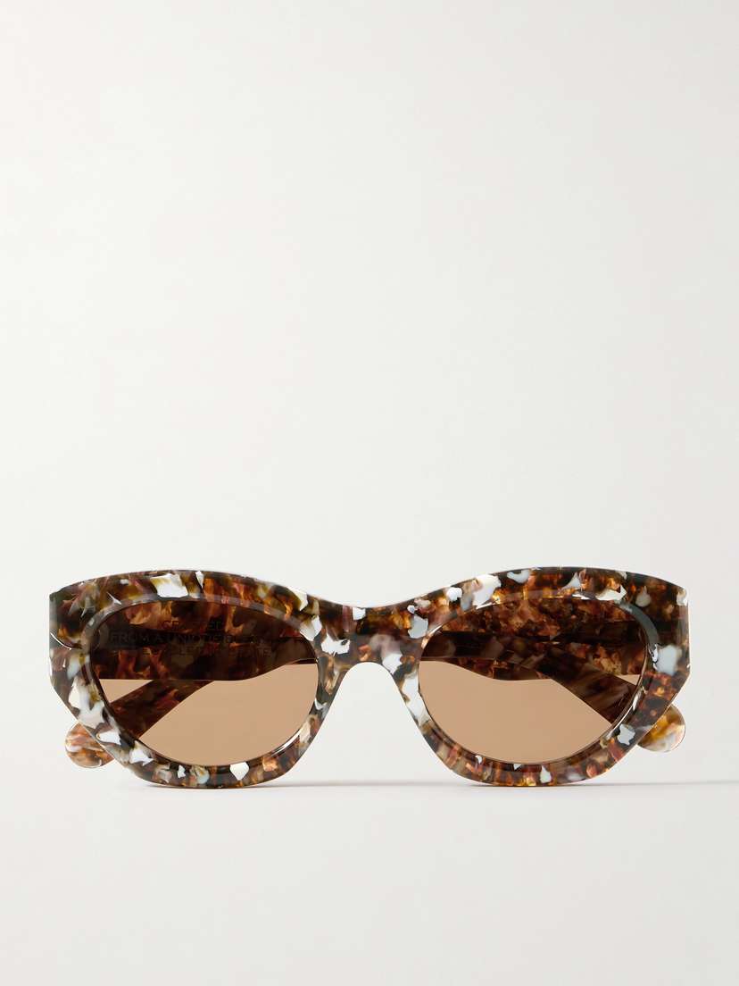 Chloé Gayia Cat-eye Tortoiseshell Recycled-acetate Sunglasses