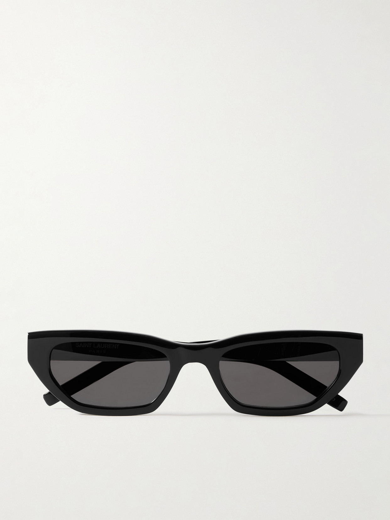 Saint Laurent Cat-eye Acetate Sunglasses In Black