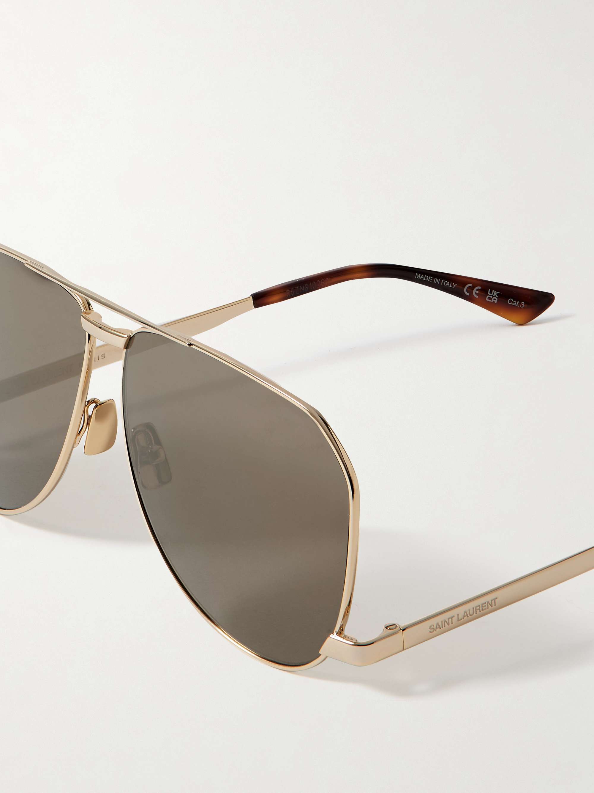 Saint laurent aviator sales eyeglasses